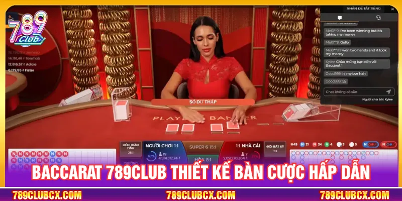 Baccarat 789CLUB với quy tắc kịch tính và kết quả rõ ràng