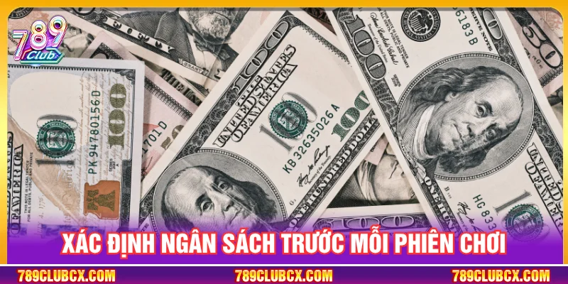 Cược thủ nên xác định ngân sách phù hợp với khả năng tài chính