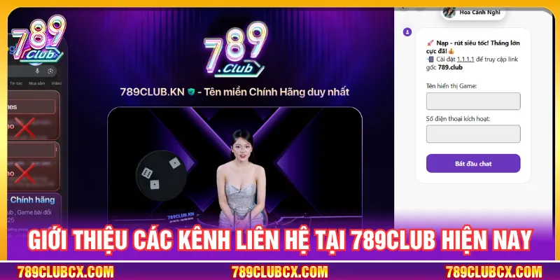 Người chơi chọn kênh liên hệ phù hợp với nhu cầu cá nhân
