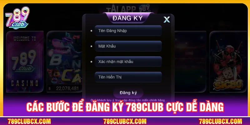 Thực hiện theo hướng dẫn để tránh gặp lỗi tạo tài khoản