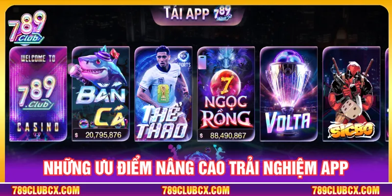 Tiện ích hỗ trợ người chơi trải nghiệm ứng dụng giải trí